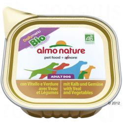 Almo Nature Bio Daily Menu - Beef & Vegetables 6x100 g