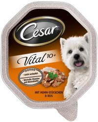 Cesar Vital 10+ (Senior) - Chicken & Rice 24x150 g