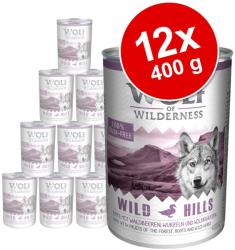 Wolf of Wilderness Wild Hills 12x400 g