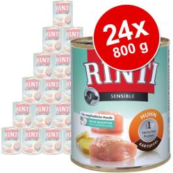 RINTI Sensible - Turkey & Potato 24x800 g