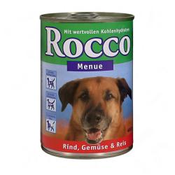 Rocco Menue - Beef, Vegetables & Rice 6x400 g