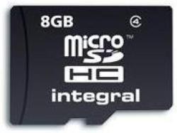 Integral microSDHC 8GB C4 INMSDH8G4V2
