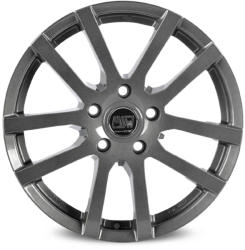 MSW 22 Grey Silver CB57.06 4/100 15x6 ET35