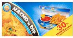 El Sabor Nacho'n Dip nacho chips paradicsomos mártogatóval 175 g