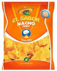 El Sabor Texas BBQ nacho chips 100 g