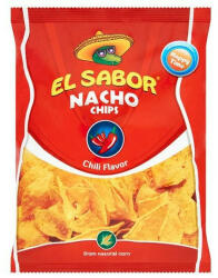 El Sabor Chilis nacho chips 100 g