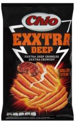 Chio Exxtra Deep steak ízű chips 125 g