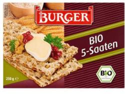Burger Bio 5 magos lapkenyér 250 g