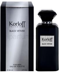 Korloff Private Black Vetiver EDT 88 ml