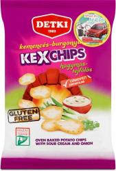 DETKI Kex Chips hagymás-tejfölös burgonyasnack 75 g