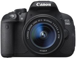 Canon EOS 700D + 18-55mm IS STM + 50mm