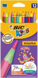 BIC Creioane colorate 12 culori Bic Evolution Circus (CRECOBIC5)