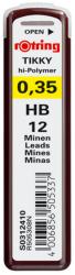 rOtring Rezerva creion 0.35 mm HB Rotring (MINRO)