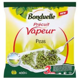 Bonduelle Vapeur gyorsfagyasztott zöldborsó (400g)
