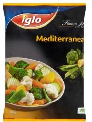 Iglo Premium gyorsfagyasztott mediterrán zöldségkeverék (550g)