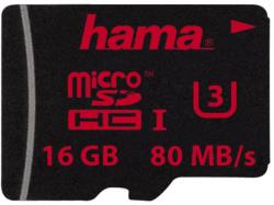 Hama microSDHC 16GB U3 123983