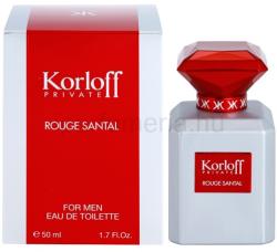 Korloff Private Rouge Santal EDT 50 ml