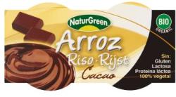 NaturGreen Bio csokoládés rizsdesszert 2x125 g