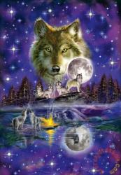 Schmidt Spiele Wolf im Mondlicht - Farkas a holdfényben 1000 db-os (58233)