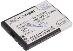 Compatible Nokia Li-ion 900mAh BL-5S