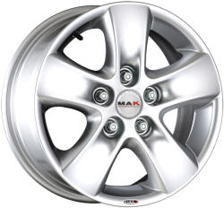 Mak HD! Hyper Silver CB71.6 5/127 16x7 ET44