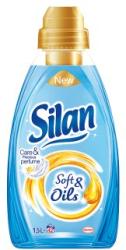 Silan Soft & Oils Blue öblítő 1,5 l