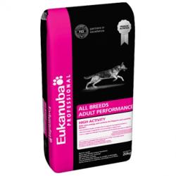 EUKANUBA All Breeds Adult Performance High Actviity 19 kg