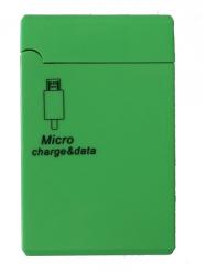  Самонавиващ се кабел в кутийка за Iphone или micro USB