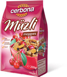 Cerbona Meggyes müzli 200 g