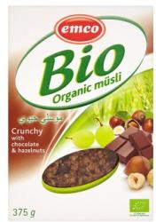 emco Bio ropogós csokoládés-mogyorós müzli 375 g