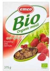 emco Bio ropogós pirosgyümölcsösl müzli 375 g