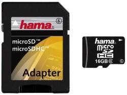 Hama microSDHC 16GB Class 6 108022