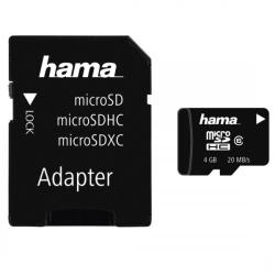 Hama microSDHC 4GB Class 6 108020