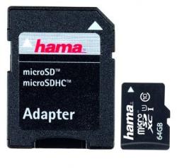 Hama microSDXC 64GB Class 10 108076