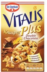 Dr. Oetker Vitalis Knusper Plus dupla csokoládés müzli 450 g