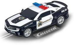 Carrera Go!!! Chevrolet Camaro Sheriff 1/43 pályaautó (64031)