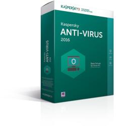 Kaspersky Anti-Virus 2016 (5 Device/1 Year) KL1154OCEFS