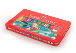 Faber-Castell Creioane colorate 48 buc/set FABER-CASTELL Goldfaber, cutie metal, FC114748