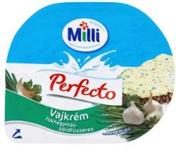 Milli Perfecto fokhagymás-zöldfűszeres vajkrém (200g)