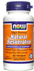 NOW Natural Resveratrol 200 mg kapszula 60 db