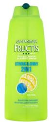 Garnier Fructis Strong & Shiny 2in1 hajerősítő sampon normál hajra 400 ml
