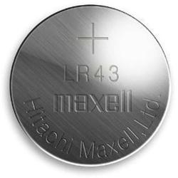 Maxell gombelem LR43 1, 5V (GEMLR43)