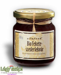 vitafood Bio feketeszeder lekvár 230 g