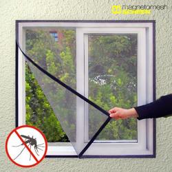 Magneto Mesh tépőzáras szúnyogháló ablakra 100x120 cm