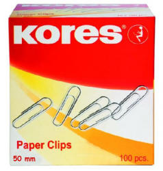 KORES Agrafe birou, 50 mm, 100 buc/cutie, KORES Agrafa