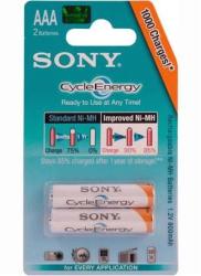 Sony AAA CycleEnergy 800mAh (2) NH-AAA-B2K