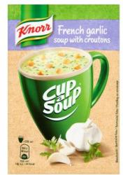 Knorr Cup a Soup Fokhagymakrémleves Zsemlekockával 18g