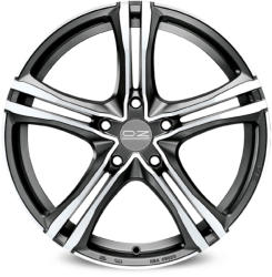 OZ X5B Matt Graphite Diamond Cut CB63.4 5/108 16x7 ET45