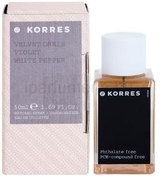 KORRES Velvet Orris (Violet/White Pepper) EDT 50 ml