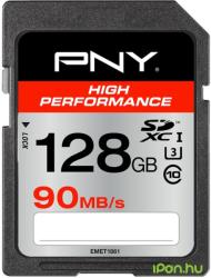 PNY SDXC High Performance 128GB UHS-I SD128HIGPER90-EF